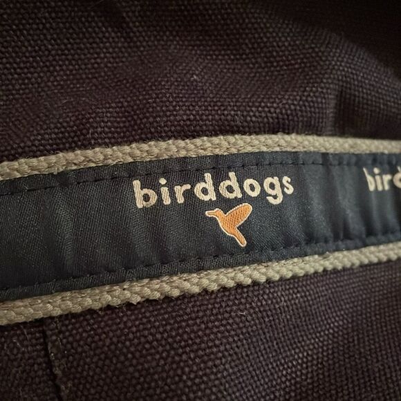 Birddogs Navy Blue Cotton Canvas Gym Duffle Bag 16x11 Preppy Travel - Picture 11 of 11